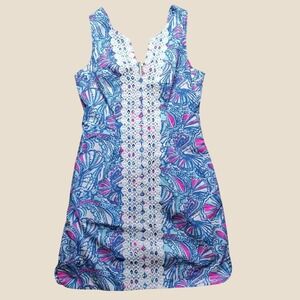 Lilly Pulitzer for Target My Fans Dress Resort Summer Size 4 Mini Sleeveless